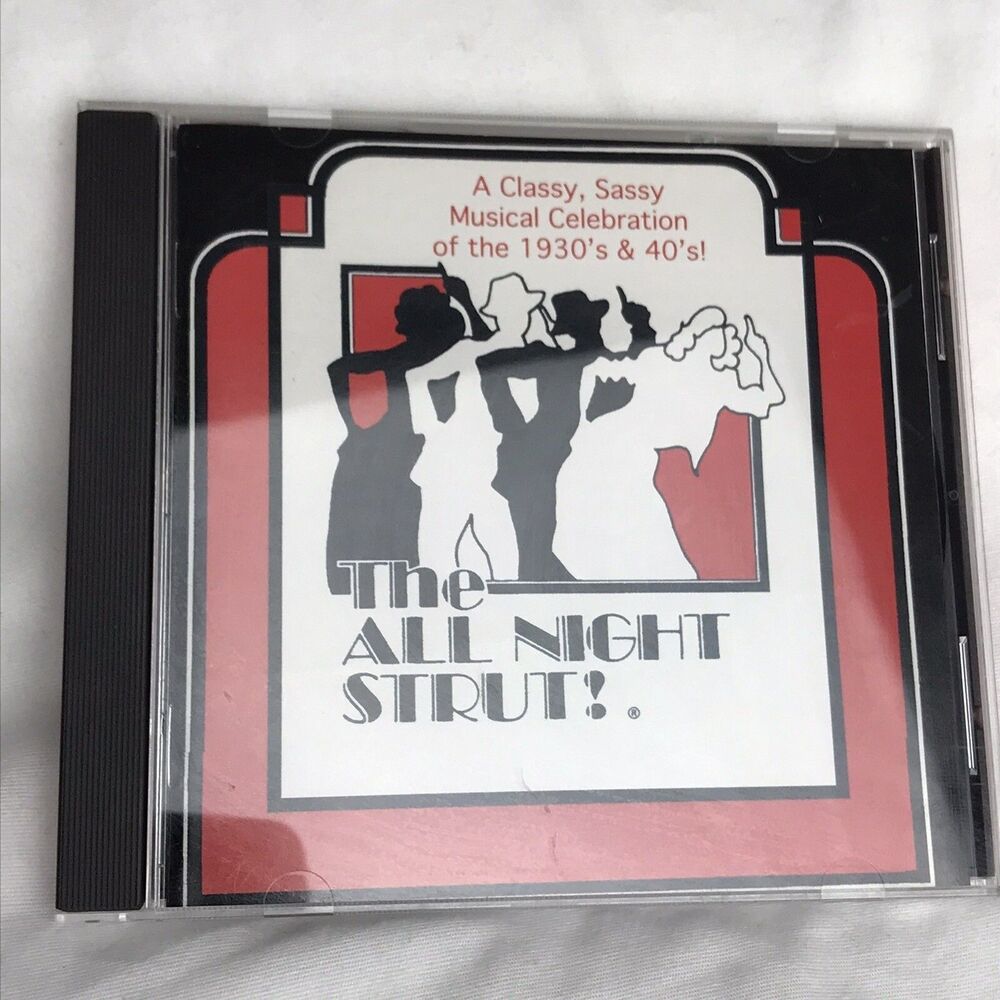 The All Night Strut! Original Cast Recording CD 1930s 40s Jazz Blues Standards